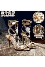 1/3 Delusion Honkai Star Rail HSR Aglaea Cosplay Sandals Heels Shoes